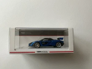 TSM 1/43 Scale McLaren Senna Antares Blue - Picture 1 of 3