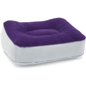 2 Pack Inflatable Travel Foot Rest Pillows, Use as Home, Office, Airplane Foo... - Picture 1 of 6