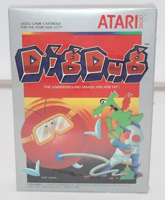 - Atari 2600 - DIGDUG / DIG DUG - FACTORY SEALED -  - Image 1 of 4