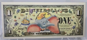 2005 Disney Dollars 1 $ Dumbo 50th Anniversary Series T - Bild 1 von 2