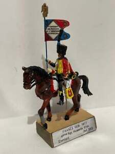 #18 SOLDAT napoleonic soldier Cavalry lead metal figure 10-12 cm