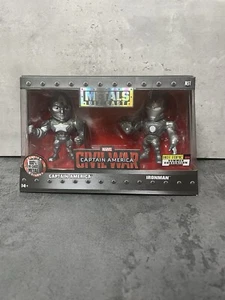 NEW Metals Die Cast M51 Civil War Captain America & Iron Man HEAVY M51 - Picture 1 of 2