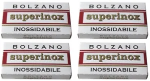 20 Bolzano Superinox Inossidabile double edge razor blades - Picture 1 of 5