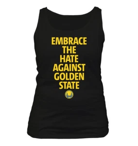 Embrace the Hate - Women's Juniors Cut Tank Top - Golden State Warriors - Picture 1 of 3