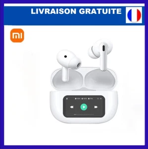 Casque sans fil Xiaomi Bluetooth ANC avec écran tactile – Super Bass, audio prem - Imagen 1 de 12