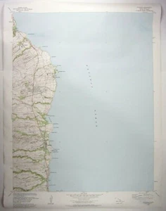 Papaikou Hilo Hawaii USGS Topographical Map 24" X 27" Papaikou Quadrangle 1981 - Picture 1 of 7