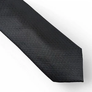 Alfani Men's Renoux Solid Texture Tie Formal Necktie Slim 2 3/4" Black $55 - Picture 1 of 6