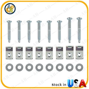 Truck Bed Mounting Hardware 8 Bolts For 1983-2011 Ford Ranger Mazda B2500 B3000 - Picture 1 of 5