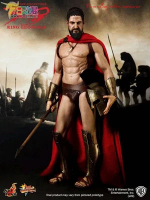 Perfect Hot Toys 1/6 Mms114 King Leonidas In Stock New - Image 1 of 4