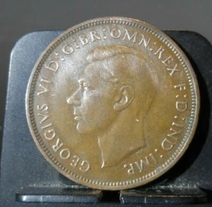MONEDA DE 1 PENIQUE DEL REINO UNIDO CIRCULADA 1938 (91219) #1 - Imagen 1 de 3