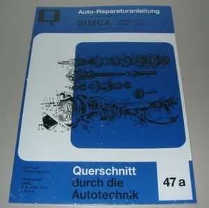 Reparaturanleitung Simca Aronde 1200 Typ 9 / 90 A / P 60 Flash 1300 Buch NEU! - Picture 1 of 2