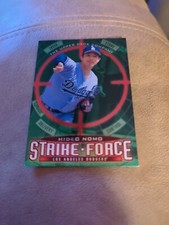 Hideo Nomo ~ 1996 Upper Deck "Strike Force" #70 Los Angeles Dodgers