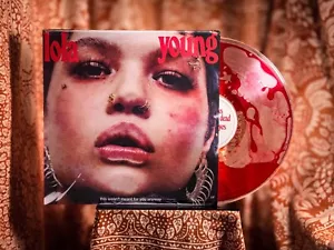 LIQUID FILLED Lola Young This Wasn’t Meant For You Anyway vinyl IN HAND blood LP - Picture 1 of 6