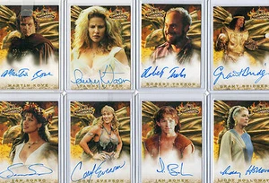 Selección de tarjetas de autógrafo Hércules The Complete Journeys casi nuevo Rittenhouse 2001 - Imagen 1 de 25