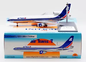 INFLIGHT 1:200 Air Transat Lockheed TriStar L-1011 Diecast Aircraft Model C-FTNA - Picture 1 of 12