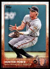 2015 Topps Series 1 Hunter Pence #67 San Francisco Giants