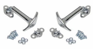 EMPI 3011 Spring Loaded Chrome Hood Hold Downs HOT ROD RAT STREET ROD MUSCLE CAR - Bild 1 von 1