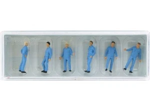 6 mécaniciens - HO 1/87 - PREISER 14031