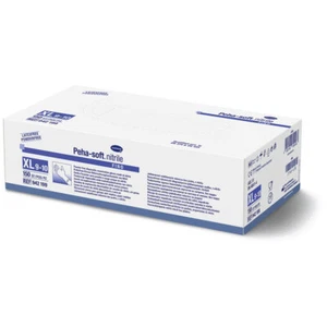 Peha-soft nitrile fino Einmal Handschuhe Hartmann Nitrilhandschuh Gr. XL 150er - Bild 1 von 9