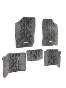 OEM Toyota Hilux Surf N185 RHD Floor Mats 5PC 1995-2002 Used Rare Color - Picture 1 of 18
