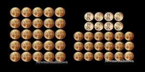 1980-1989 y 2000-2009 P+D Lincoln conjunto de rollos como nuevos (incluye todas las variedades 82-83) - Imagen 1 de 1