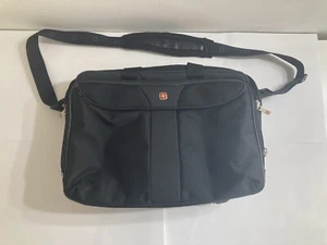 Swiss Gear WENGER Mainframe 16 inch Laptop Briefcase - Black - Picture 1 of 12