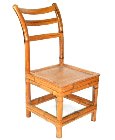 Vintage Bamboo Childs Chair Cover