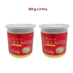 Collagen Bird's Nest Plus Peptides Powder Anti-aging Skin Supplement 210 x 2 Pcs - Picture 1 of 11