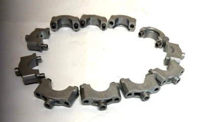 Honda CB750K 1979 OEM Motor Árbol de levas Soporte Tapa Juego | CB750 DOHC Soporte de leva Foto 1 de 4