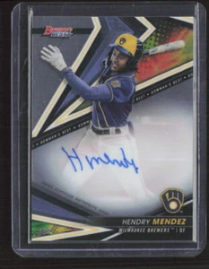 Auto Topps Bowmans Besst 2022 #B22-HM Hendry Méndez - Imagen 1 de 2
