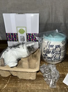Scentsy To The Beach And Back Wax Warmer - NIB +2 Wax Melts - Picture 1 of 7