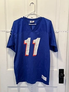 NEW ENGLAND PATRIOTS #11 DREW BLEDSOE NFL LOGO ATHLETIC VTG TRIKOT JUNGEN-XL 18-20 - Bild 1 von 6