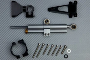 Ammortizzatore Sterzo Silver + Elementi Fissaggio HONDA CBR 600 F / F4 1999-2000 - Picture 1 of 6
