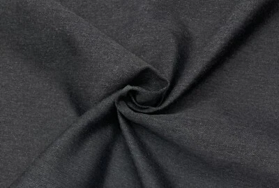 SUNBRELLA 40487 IDOL CHARCOAL GRAY CANVAS OUTDOOR INDOOR FABRIC BY YARD 54"W - Image 1 of 4