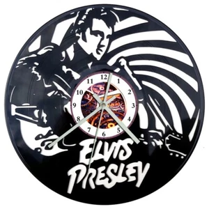 AUSTRALIAN MADE Vinyl Record Clock Elvis - Picture 1 of 3