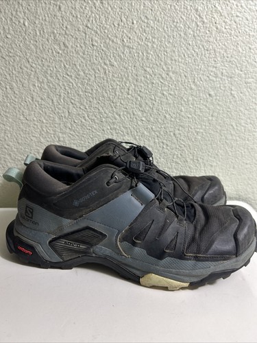 Scarpe Salomon X Ultra 4 Gtx Goretex donna taglia 9 412896 nere tempestose difettose