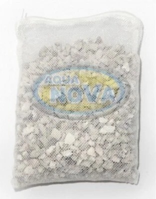 AQUA NOVA Aquarium Filtermaterial Zeolith Phosphatbinder Aquarium Teichfilter 4-8mm 1 kg