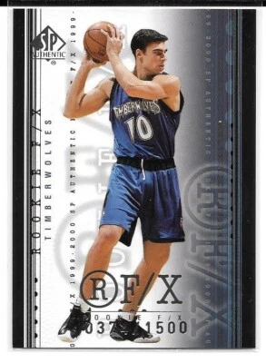 WALLY SZCZERBIAK ROOKIE SERIAL /1500 1999-00 SP AUTHENTIC 96 MINN TIMBERWOLVES - Image 1 of 3