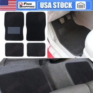 Carpet Floor Mats for Car Auto Truck SUV 4Pcs Front/Back Liner Rug Protector Set - Picture 1 of 16