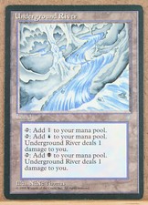 Underground River x1 Ice Age Magic the Gathering MTG