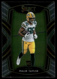 2020 Panini Select #282 Malik Taylor RC - Picture 1 of 2