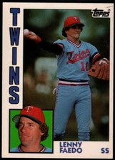1984 Topps Tiffany #84 Lenny Faedo NM+++ Twins
