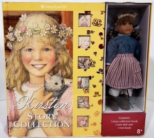  American Girl Kirsten Larson Story Collection Book 2 books and Doll  - Picture 1 of 7
