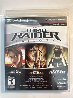 Tomb Raider: Trilogy (Sony PlayStation 3 2011) PS3 Complete CIB Tested & Working - Image 1 of 3
