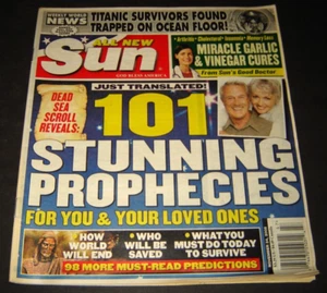 SUN Magazine November 24, 2008 Titanic Survivors Found on the Ocean Floor - Picture 1 of 1