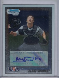 BLAKE SWIHART 2010 Bowman Chrome 18U USA Baseball Auto/Autograph #BSW ⚾E8690⚾