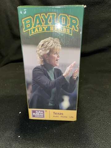 Kim Mulkey Bobble Head Collectible Doll Figure Texas Baylor Lady Bears NIB NEW Cover