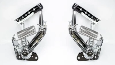 Петли капота со стороны водителя и пассажира с пружинами из нержавеющей стали AMD подходят для пикапа C10 - Изображение 1 из 2