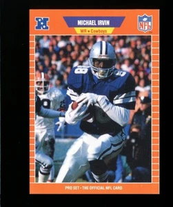 1989 Pro Set #89 Michael Irvin Rookie NM-MT or Better - Picture 1 of 2