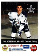 1999-00 Sudbury Wolves Police #20 Tom Kotsopoulos